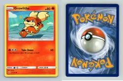 Growlithe #21/149 Sun & Moon Common Pokemon 2017 TCG Card - Image 1