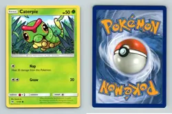 Caterpie #1/149 Sun & Moon Common Pokemon 2017 TCG Card - Image 1