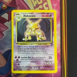 Pokemon Cards Alakazam 1/130 - Base Set 2 Holo - Near Mint+ - Pokemon Card - Image 1