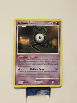Pokemon Card Unown G (57/106) Great Encounters Uncommon Non-Foil NM - Image 1