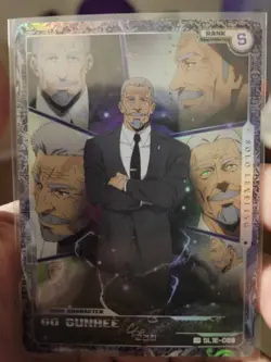 SL1E-089 Official Mapniverse Solo Leveling Go Gunhee UR Card NM - Image 1