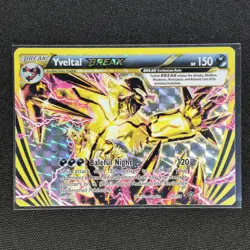Yveltal BREAK - 66/114 - Rare BREAK - Steam Siege - Pokemon Card - LP - Image 1