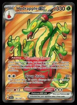 Hydrapple ex 156/142 Ultra Rare Stellar Crown Pokemon Card - Image 1