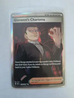 Pokemon Card Giovanni's Charisma 197/165 - Image 1