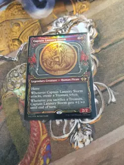 Captain Lannery Storm Foil MTG MOM Multiverse - Pack Fresh - - Image 1