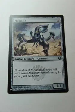 MTG Memnite x1- -The List-Lightly Played - Image 1