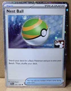 Nest Ball 181/198 Cosmos Holo - Play! Pokemon Prize Pack Series 5 Stamped NM - Image 1