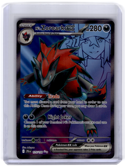 Pokemon TCG N's Zoroark EX 175/159 Journey Together JTG Ultra Rare Card - Image 1