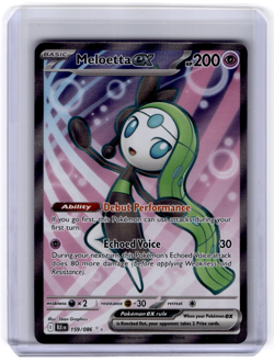 Meloetta ex 159/086 Sv: Black Bolt Holo Ultra Rare Pokemon TCG English Card - Image 1