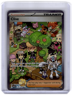 💥 Clive 236/091 Paldean Fates Special Illustration Rare Holo Pokemon TCG 2024 - Image 1