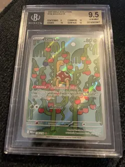 Pokemon 136/132 Shuckle Mega Evolution Illustration Rare PSA 10 GEM MINT - Image 1