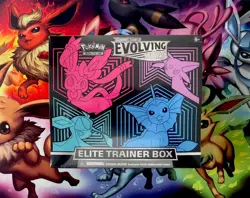Pokemon Evolving Skies ETB NEW SEALED Espeon Vaporeon Glaceon Sylveon Mint! - Image 2