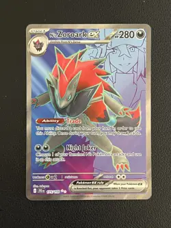 Pokemon TCG N’s Zoroark EX Full Art 175/159 - Journey Together - Image 1