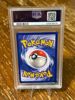 PIKACHU 1999 POKEMON GAME BASE SET YELLOW CHEEKS COMMON 58/102 PSA 8 - Image 2