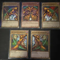 Yu-Gi-Oh! Exodia the Forbidden One 1st Edition Legendary Decks II 5-Card Set - Image 1