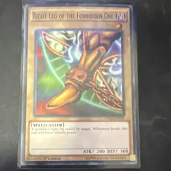 Yu-Gi-Oh! Exodia the Forbidden One 1st Edition Legendary Decks II 5-Card Set - Image 5