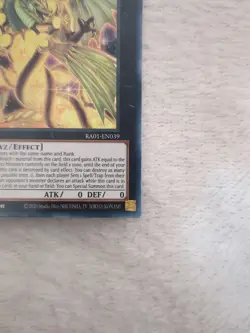 Yugioh Number 100: Numeron Dragon RA01-EN039 Ultra Rare 1st Edition - Image 5