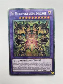 The Unstoppable Exodia Incarnate Starlight Rare Yu-Gi-Oh MP25-EN008 - Image 1