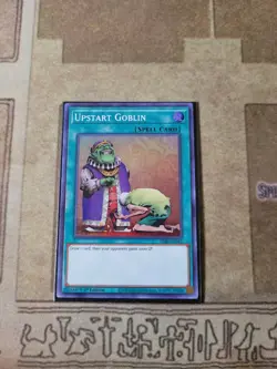 YUGIOH UPSTART GOBLIN SESL-EN043 SUPER 1ST ED NM - Image 1