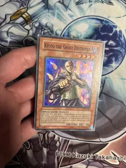 (108) Yugioh! Kycoo the Ghost Destroyer LON-062 Super Rare Unlimited MP - Image 5