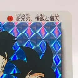 Dragon Ball Z PP Card Part 23 #981 Son Gohan Goten Holo Amada Japanese Anime - Image 4