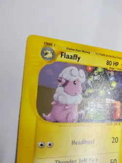 MINT Flaaffy Pokemon Card 77/165 Expedition Base Christmas Tree 2002 Pokemon - Image 4