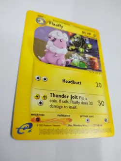 MINT Flaaffy Pokemon Card 77/165 Expedition Base Christmas Tree 2002 Pokemon - Image 5