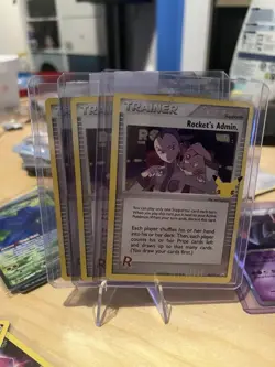 Rockets Admin Celebrations 25th Anniversary 86/109, NM Pokemon Card - Image 1