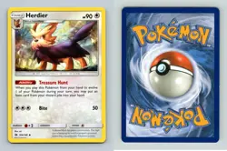 Herdier #104/149 Sun & Moon Uncommon Pokemon 2017 TCG Card - Image 1