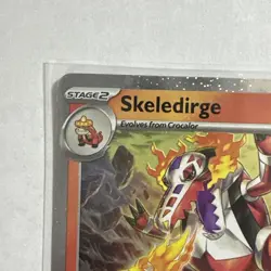 Skeledirge 038/198 Rare Cosmos Holo Card Scarlet & Violet SVI Pokemon TCG NM - Image 3