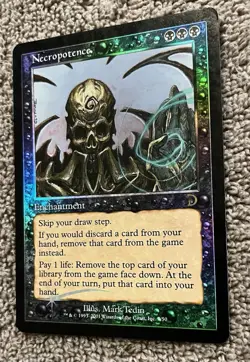 Magic: The Gathering – Necropotence (Deckmasters) – Holographic - Image 2