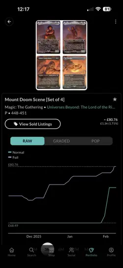 Mount Doom Scene [Set of 4] Universes Beyond: The Lord of the Rings - Image 2