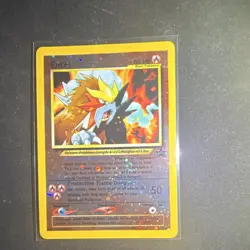 Pokemon TCG Entei Wotc Promo 34/53 Reverse Holo Promo ( VERY MINT) ( 2 SWIRLS) - Image 1