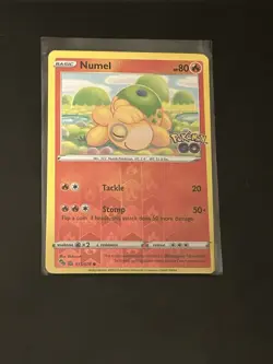 DITTO Pokemon GO Numel Pokemon GO 013/078 Reverse Holo English Basic 80HP DITTO - Image 1
