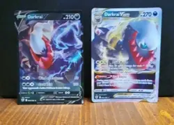 Pokemon Darkrai V & VStar 099/189 Astral Radiance Lot MINT PACK FRESH! - Image 1