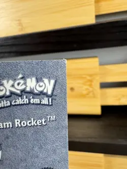 Team Rocket Pokemon Artbox Series 1 Prism Silver Holo Sticker - Image 3