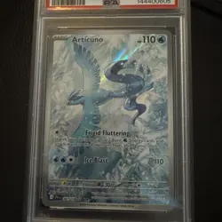 2025 Pokemon Journey Together Articuno 161 Illustration Rare PSA 9 - Image 2