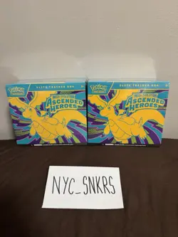 Pokemon TCG: Mega Evolutions Ascended Heroes Elite Trainer Box ETB FAST SHIPPING - Image 1