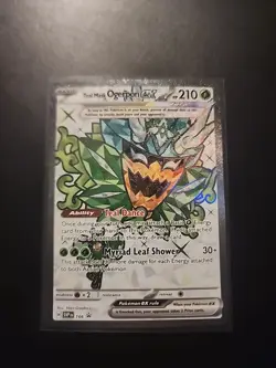 Teal Mask Ogerpon EX 166 Scarlet & Violet Promo Cards Ultra Rare NrMt - Image 1