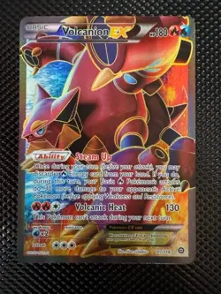 Pokemon TCG Volcanion-EX Steam Siege Holo Full Art Ultra Rare Card 107/114 MP - Image 2