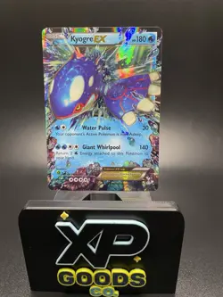 Kyogre EX 54/160 Holo Ultra Rare Primal Clash Pokemon Card - Image 1