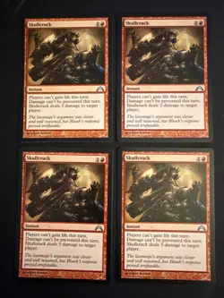 4x Skullcrack (106) Gatecrash LP MTG Magic the Gathering x4 Playset MKE - Image 1