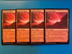 MTG 4x Ramunap Ruins # 181 Hour of Devastation Modern Magic the Gathering x4 NM - Image 1