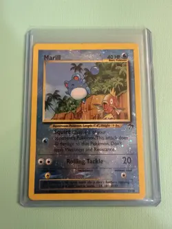 Pokemon TCG Marill 11/18 Southern Islands Promo Reverse Holo Basic 40 HP - Image 1
