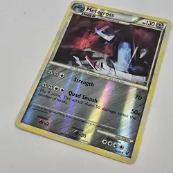 Metagross 18/90 Undaunted Pokemon Card Trading Card Reverse Holo - Image 2