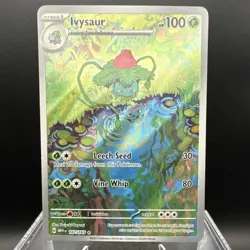 Pokemon Ivysaur SV: Scarlet & Violet 151 167/165 Illustration Rare Holo Stage 1… - Image 1