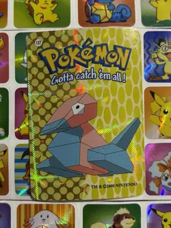 Pokemon 151 Vintage Pocket Monsters Vending HOLO Prism Sticker 2000 Nintendo - Image 2