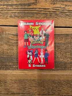 2022 Pokemon Indigo League Stickers (Peru) - Package (25 Sealed Packs) - Image 1