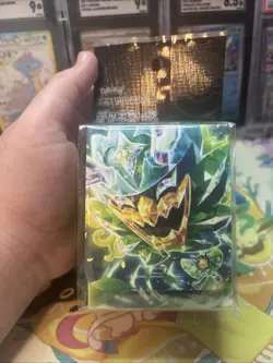 Pokemon Center official deck case Teal Mask Ogerpon deckbox new sealed - Image 1