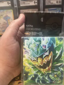 Pokemon Center official deck case Teal Mask Ogerpon deckbox new sealed - Image 2